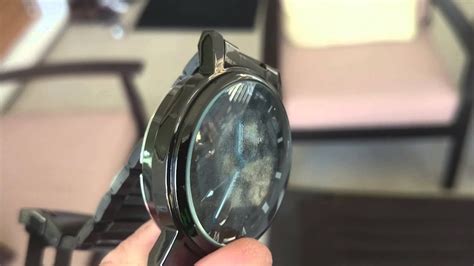 condensation inside watch